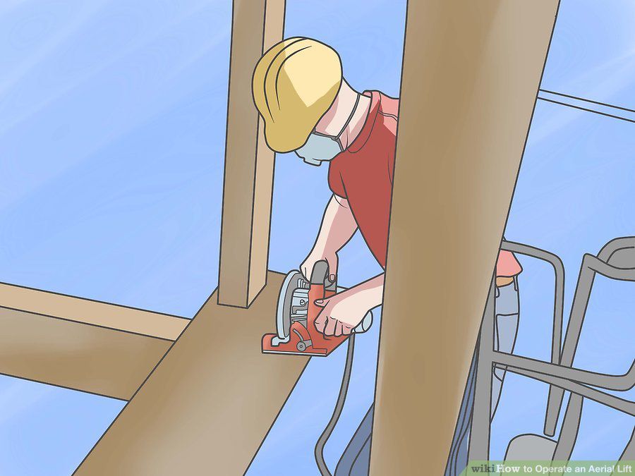 Vận hành xe nâng người boom lift 