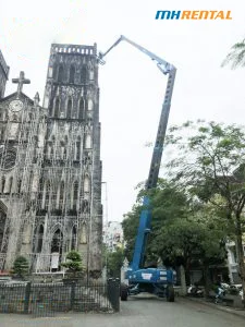 Xe nâng người hãng Genie dạng khớp gập