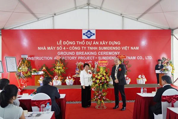 Xây dựng nhà máy số 4 - tại KCN Đại An