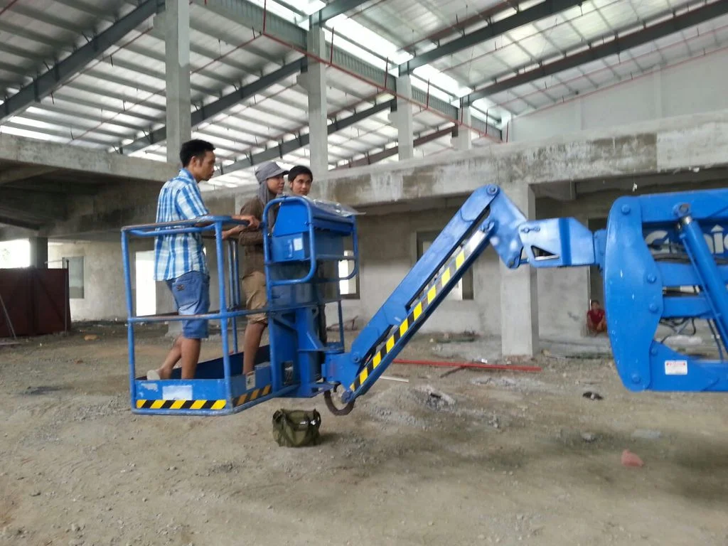 Thuê xe nâng người tại Hoà Bình