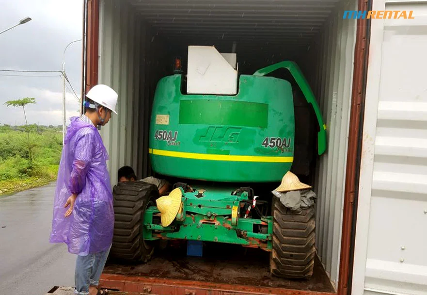 Lô xe boom lift 16m-20m nhập khẩu Úc