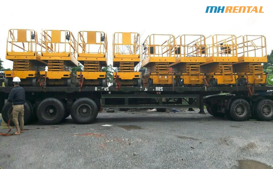 Lô xe nâng người Haulotte Compact 12m nhập khẩu từ Pháp