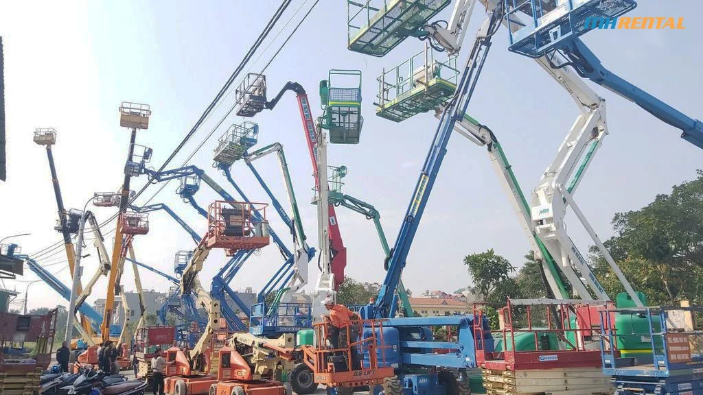 Xe nâng người boom lift MH Rental