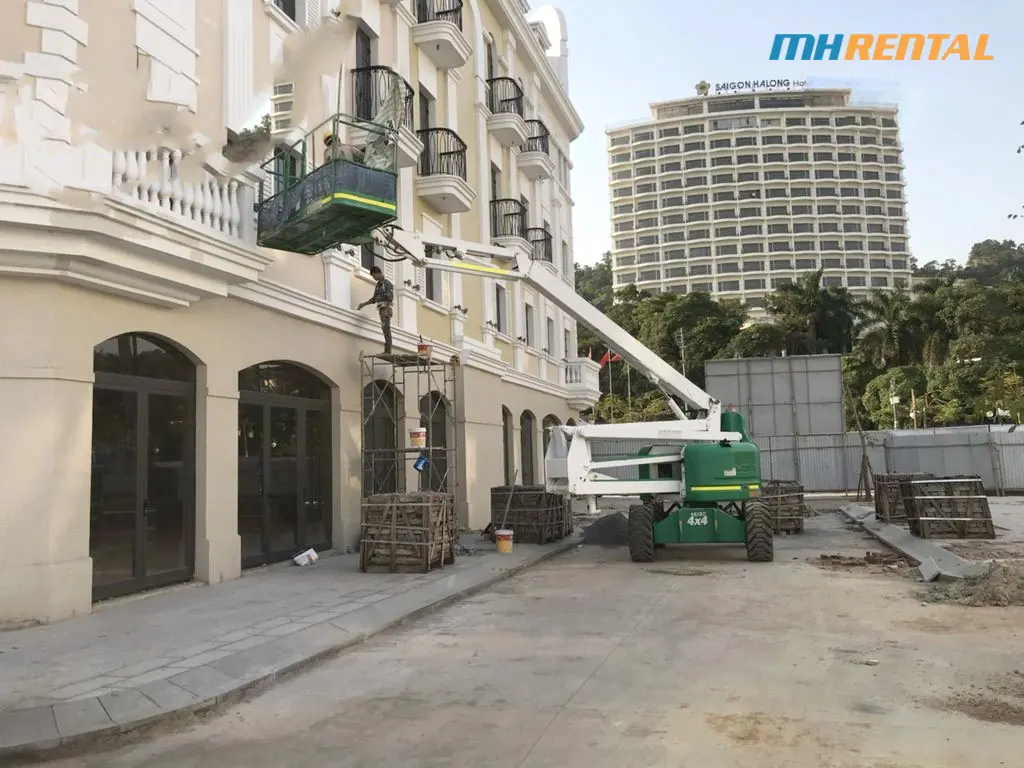 Xe nâng người 20m tại hạ long, quảng ninh