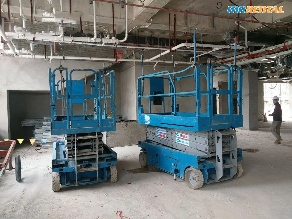 Cho thuê xe nâng người ở KCN Cái Mép - Vũng Tàu