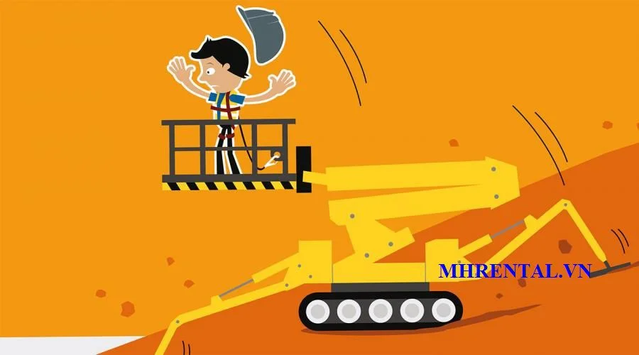 Nâng xe khi đang ở chỗ nghiêng