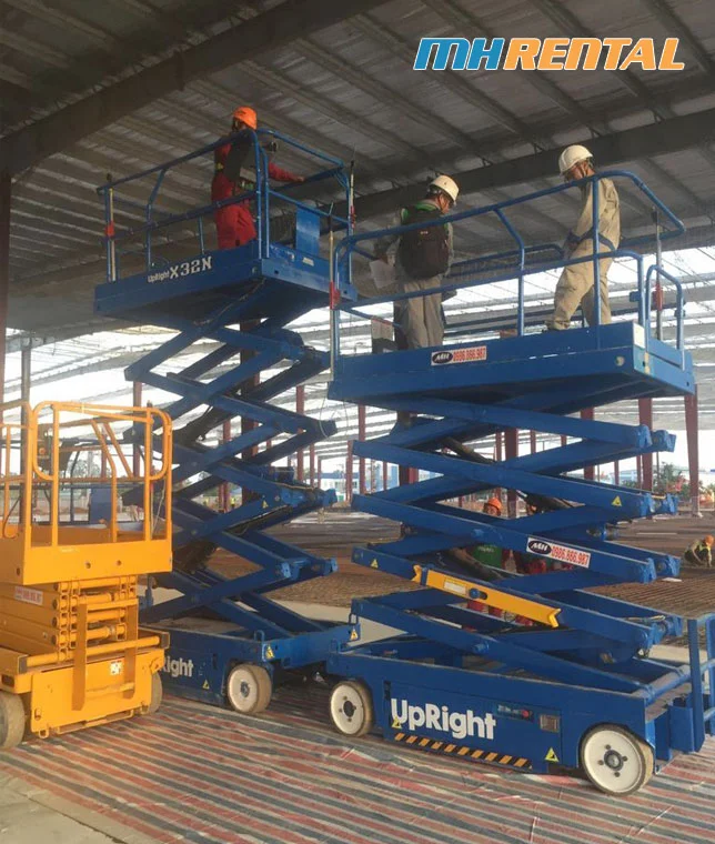 Cho thuê xe nâng người ở KCN Linh Trung