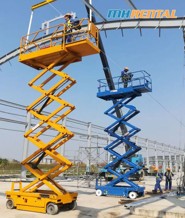 Cho thuê xe nâng người KCN Vĩnh Lộc