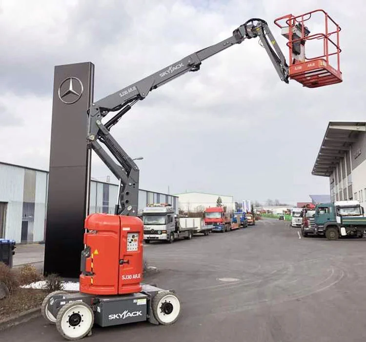 Biểu đồ tải Xe nâng người SJ30 ARJE