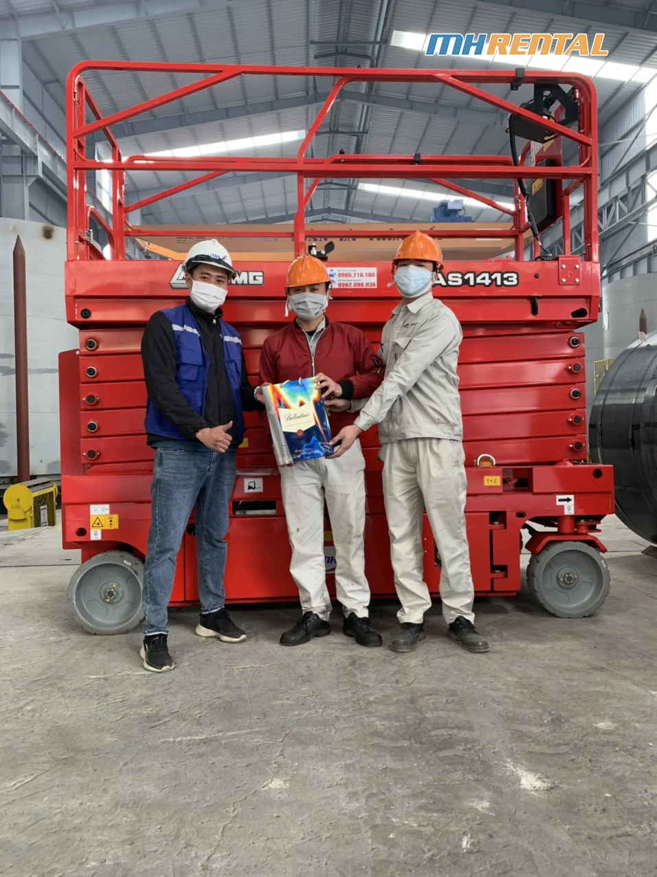 Giao nhận xe AS1413