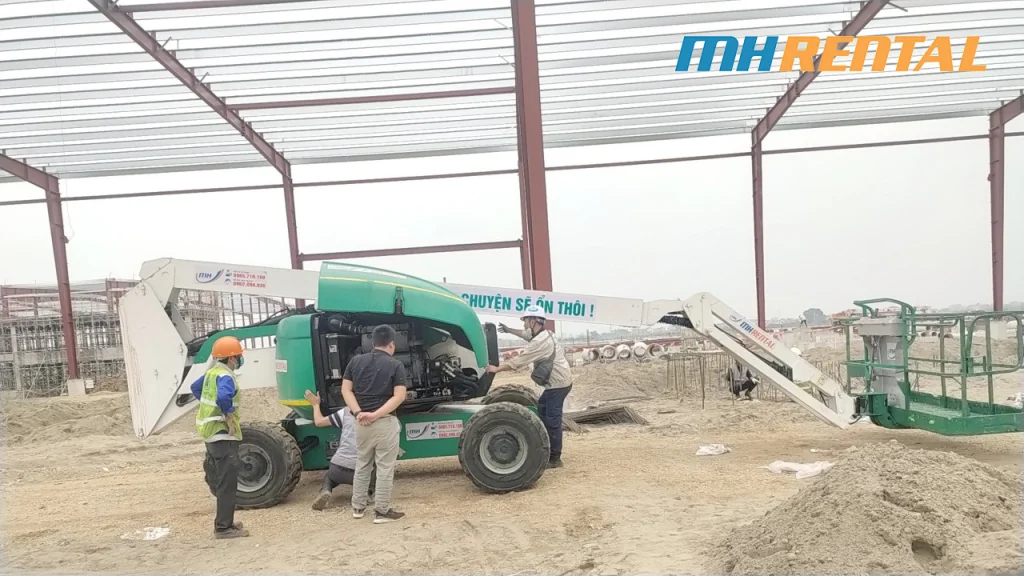 Vận hành kiểm tra xe 600AJ 20m 