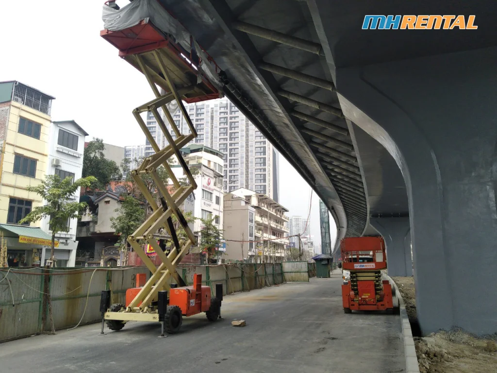 Vận hành kiểm tra xe JLG 4069