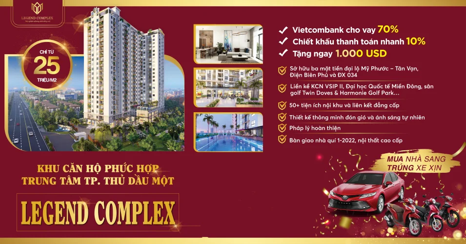 Chính sách dự án căn hộ Legend Complex