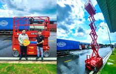 TLC Việt Nam mua xe nâng người LGMG 12m AS1212 cho nhà máy