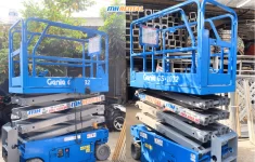 MH Rental bàn giao xe nâng cắt kéo GS1932 cho công ty T.H.C