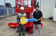 SMART TWINE SOLUTIONS mua xe nâng người LGMG S1212-2 tại MH Rental