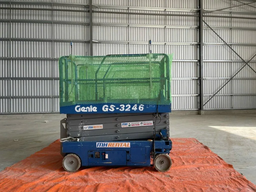 Góc bên xe Genie GS-3246 trong đợt giao Kansai Việt Nam