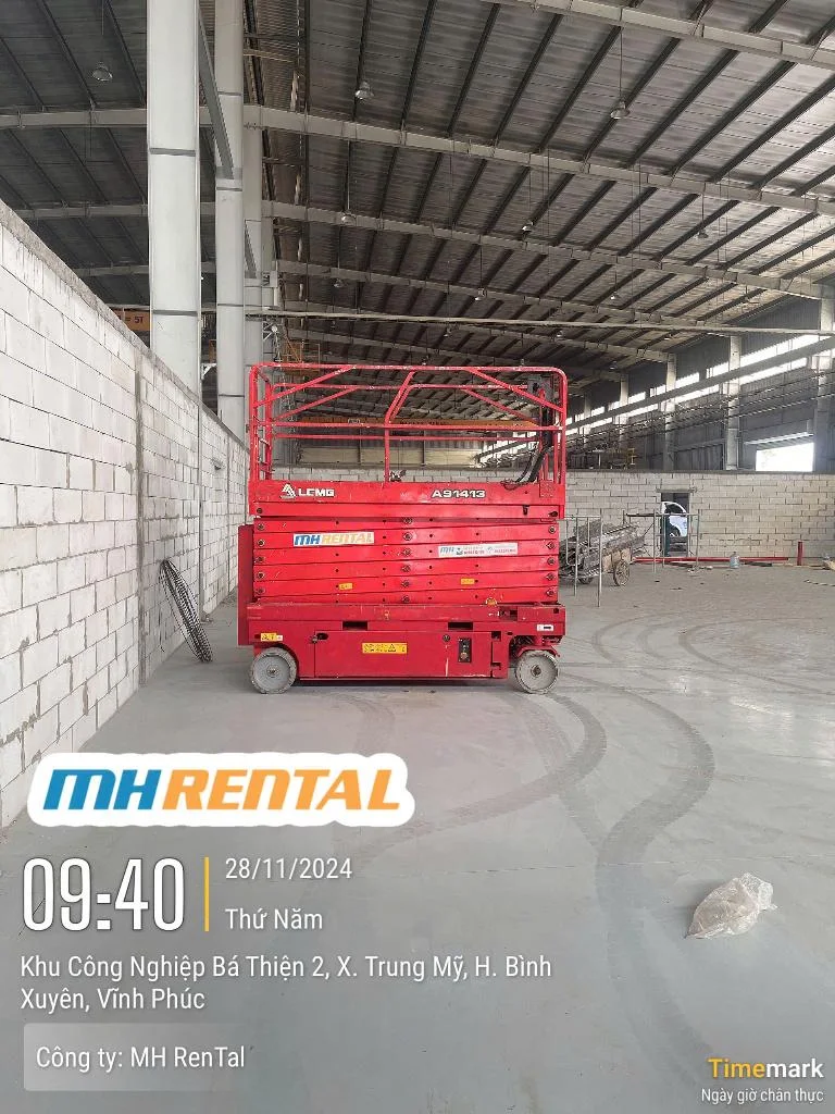 Xe LGMG AS1413 bàn giao cho Thanh Trâm tại Bình Xuyên ngày 28/11/2024