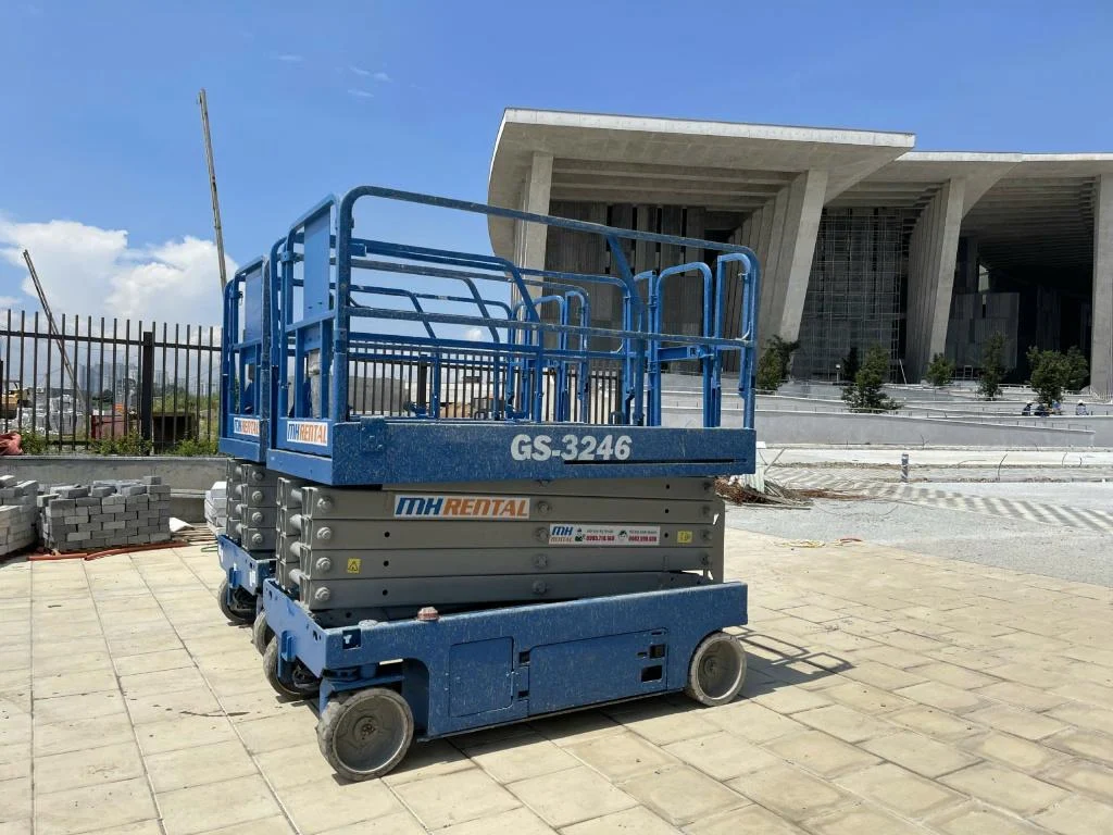 Xe Genie GS-3246 tại điểm giao cho Thành An ngày 16/07/2024
